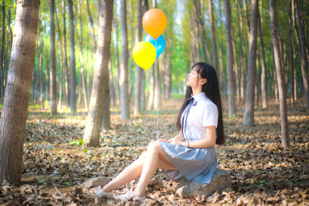 The girl with the balloon