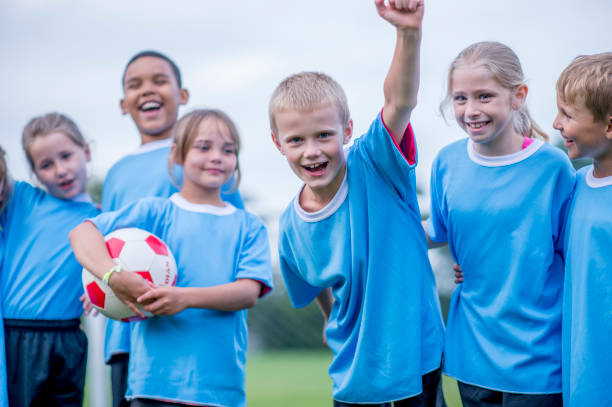 istock Kids Soccer Portrait 1459088972