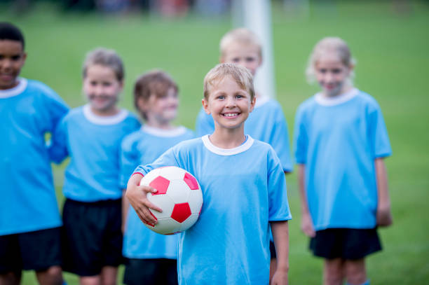 istock Kids Soccer Portrait 1459088975