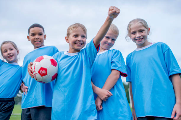 istock Kids Soccer Portrait 1459088981