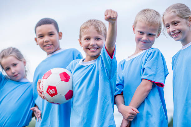 istock Kids Soccer Portrait 1459088984