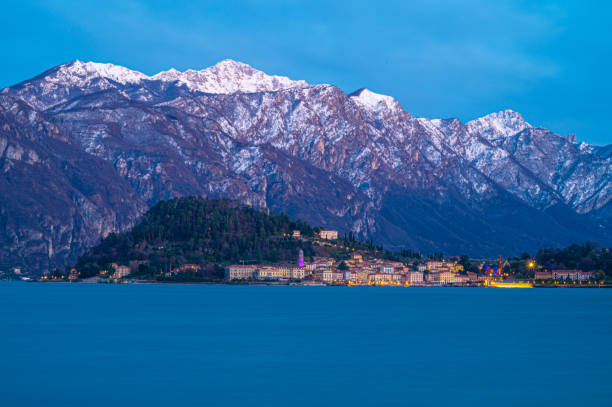 istock Bellagio at dusk, in winter. 1459093586