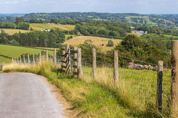 Muggintonlane End at Ashbourne, Derbyshire in Midlands, England