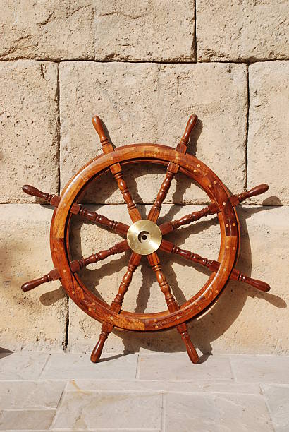 istock Wooden Steering Wheel 145909658