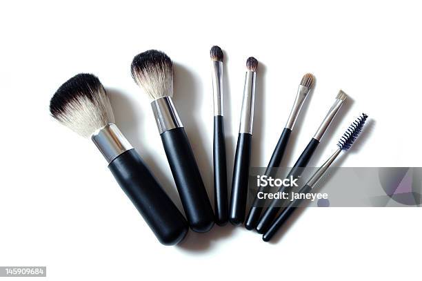 Photo libre de droit de Pinceau De Maquillage Set banque d'images et plus d'images libres de droit de Accessoire - Accessoire, Adulte, Beauté