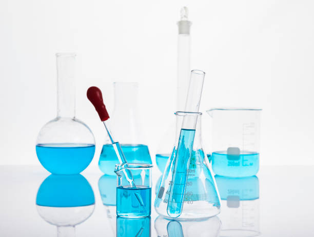 istock Chemical instrument glassware 1459099304