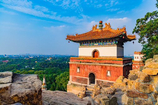 Landscape of the Summer Palace in Beijing