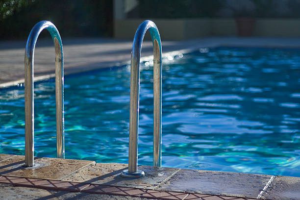 istock Stock Photo - Blue Pool Ledder 145910116
