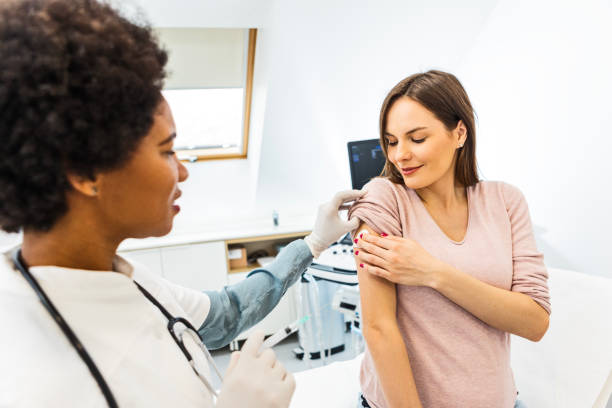 istock Vaccination for pregnant woman 1459102203