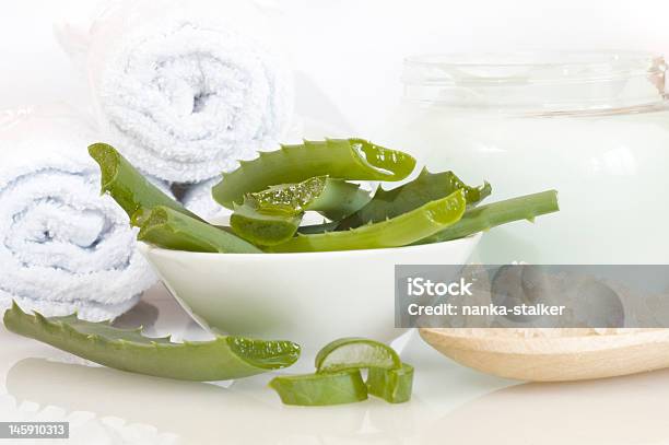 Healthcare And Body Treatment Stock Photo - Download Image Now - Aloe, Healthcare Worker, Horizontal