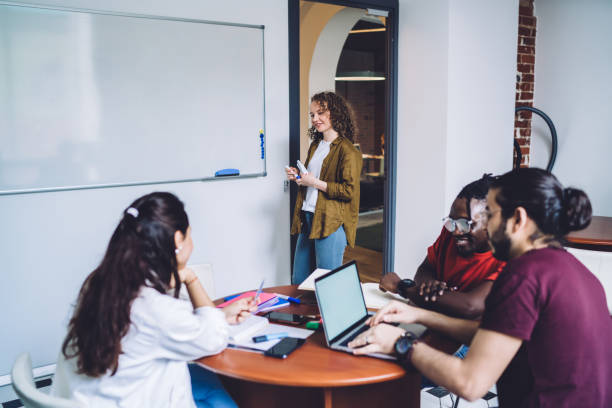 istock Young startup team having meeting and brainstorming 1459106744