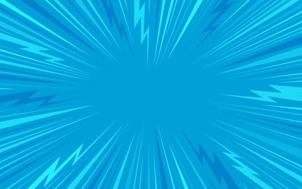 illustrations, cliparts, dessins animés et icônes de blue blast explosion excitement burst background - sport winter speed skating speed