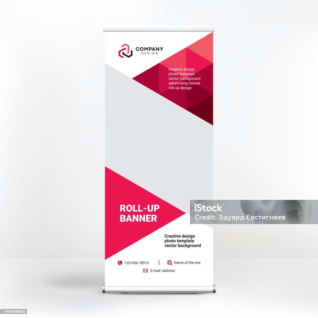 Transortable Poster Sign Banner Design Rollup Stand For Advertising Conferences Seminars Poster ...