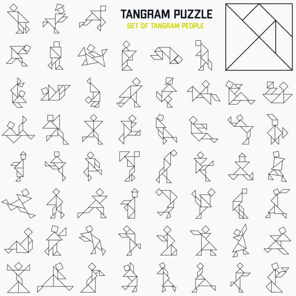 1,800+ Tangram Squares Stock Photos, Pictures & Royalty-Free