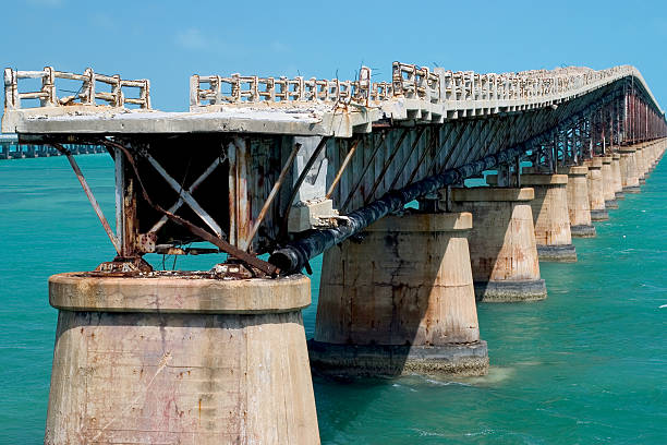 Overseas Highway Railroad - foto stock