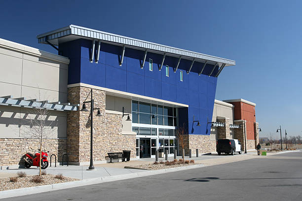 istock Modern American Strip Center 145911189