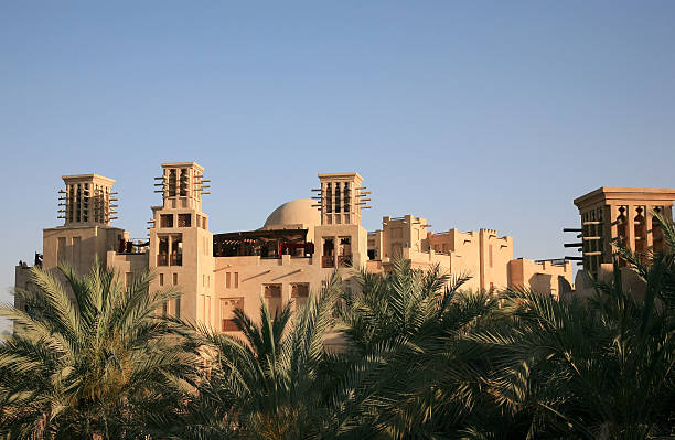istock Traditional buildings in golden sunglow 145911295