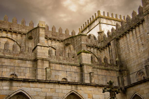istock gothic cathedral in Porto 1459119223