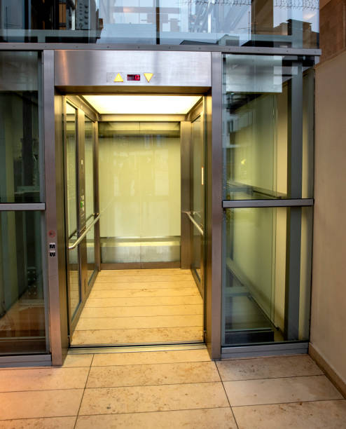 istock entrance to a large elevator store 1459125284