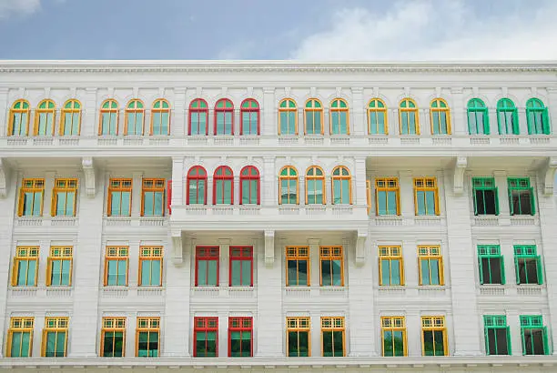 A Vibrantly Colored Arts House And Museum In Singapore