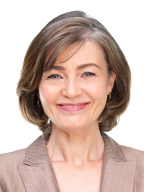 istock Mature businesswoman smiling 145912962