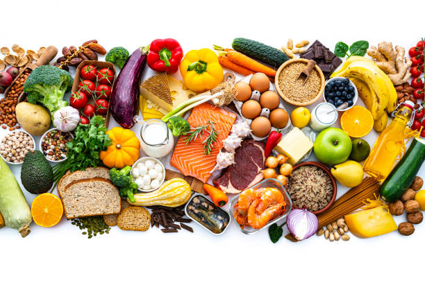 istock Healthy food for a well balanced diet 1459132270