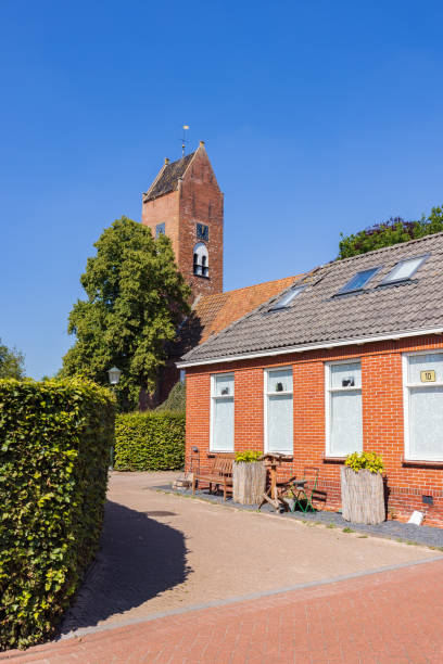 istock Village view Tolbert with church 1459134129