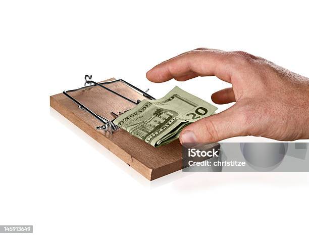 Financial Mouse Trap Stock Photo - Download Image Now - Mousetrap, Bringing Home The Bacon, Business