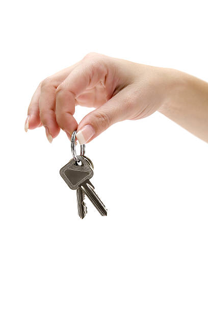 istock Holding a Bunch of Apartment Keys 145914163