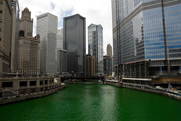 istock River dyeing in Chicago for St Patrick's Day 145914279