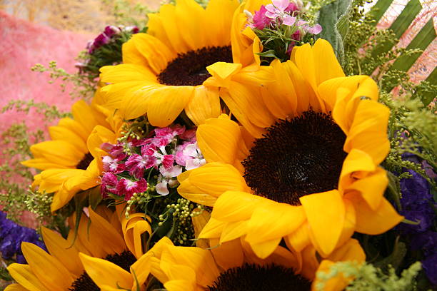 istock Bunch of flowers 145914326
