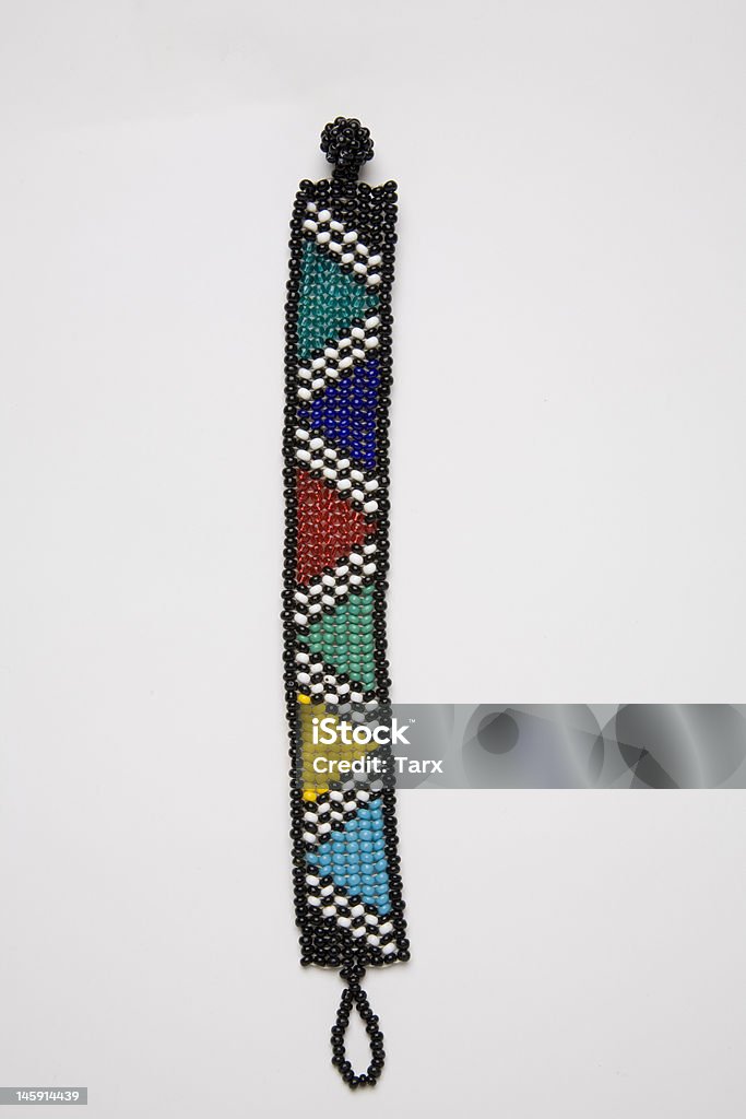 Africano pulsera granulado - Foto de stock de Brazalete para el tobillo libre de derechos