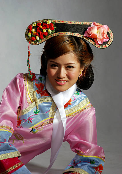 Hermosa Chica asiática - foto de stock