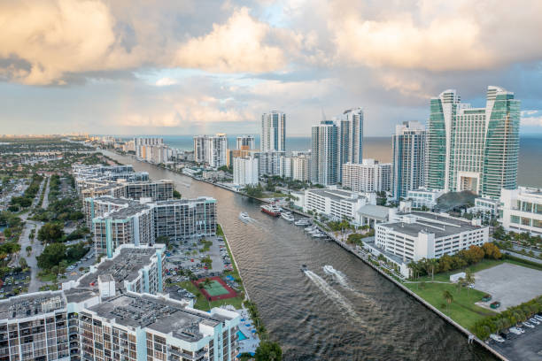 istock Hallandale and Miami Beach Florida 1459146738