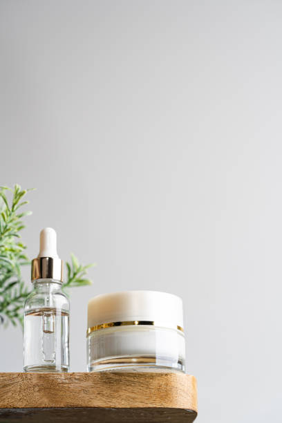 istock Glass tubes of cosmetic 1459147057