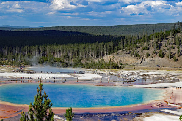 istock Grand Prismatic Spring - Yellowstone National Park 1459151895