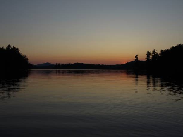 istock Sunset in the mountains 1459152029