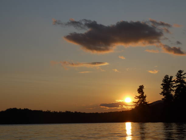 istock Sunset in the mountains 1459152101