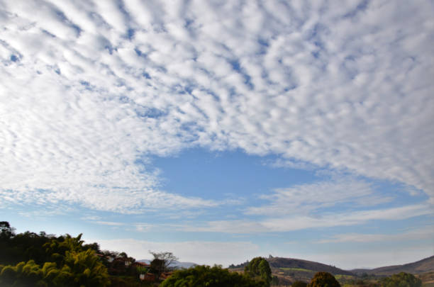 istock Cirrocumulus clouds under Andrelandia sky in late afternoon 1459157134