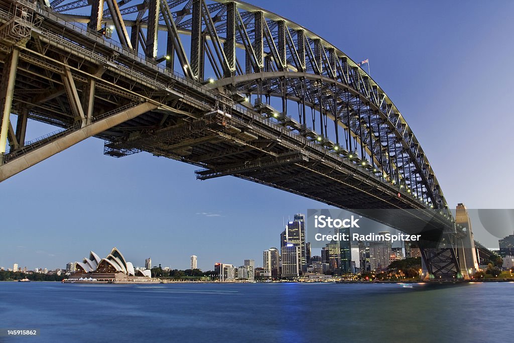 Harbour Bridge - Foto de stock de Arquitetura royalty-free