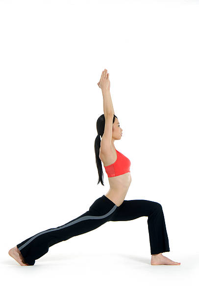 istock Young asian doing yoga 145915922
