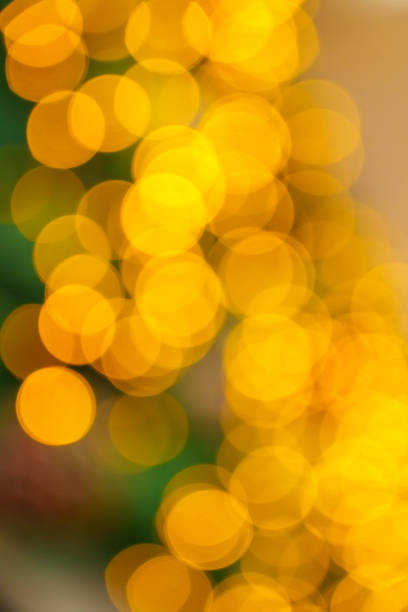 istock Christmas lights abstract golden background 1459165538