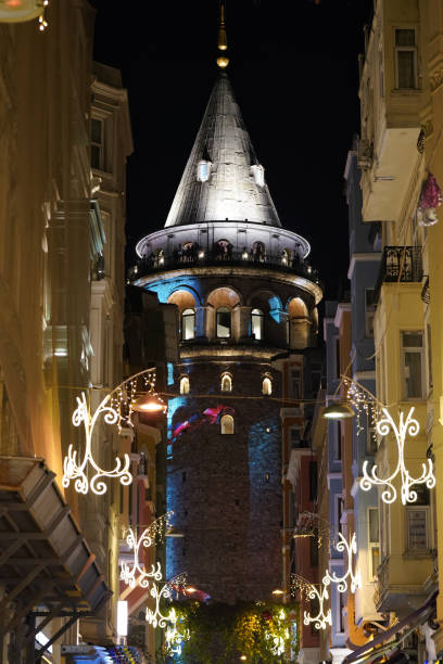 istock Galata Tower in Istanbul, Turkiye 1459174631