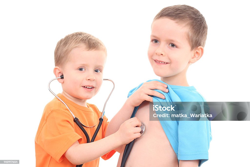 医者と患者 - 2歳から3歳のロイヤリティフリーストックフォト