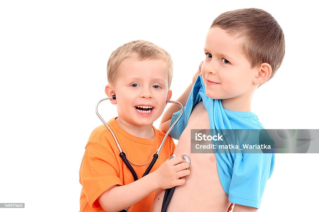 医者と患者 - 2歳から3歳のロイヤリティフリーストックフォト