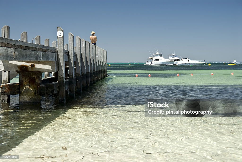 Pier and sea Architecture Stock Photo