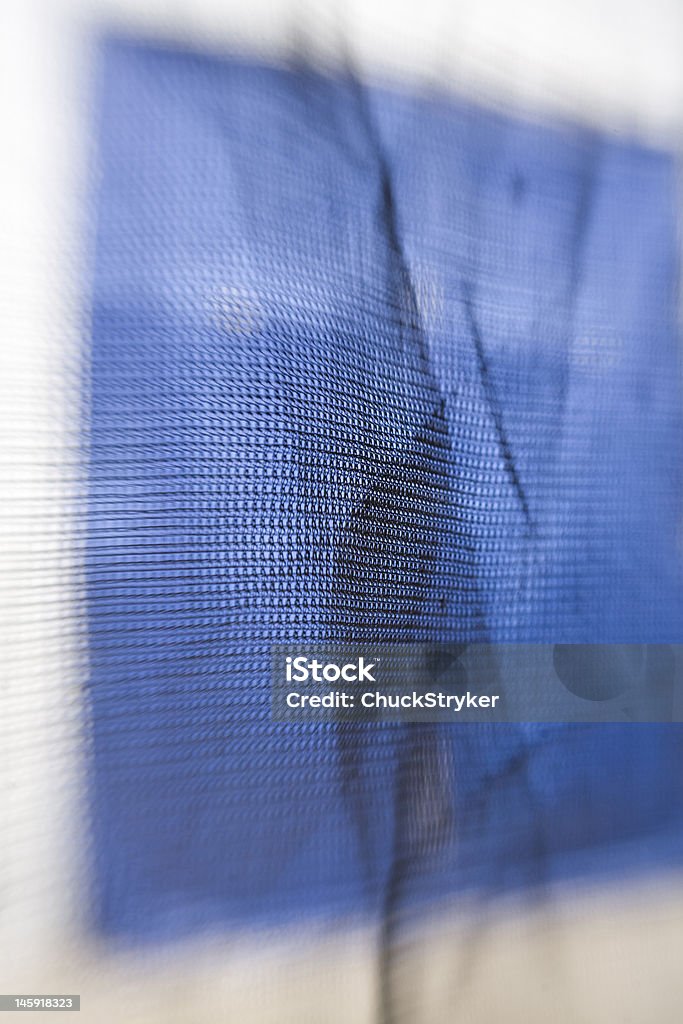 Tissu bleu en maille - Photo de Bleu libre de droits