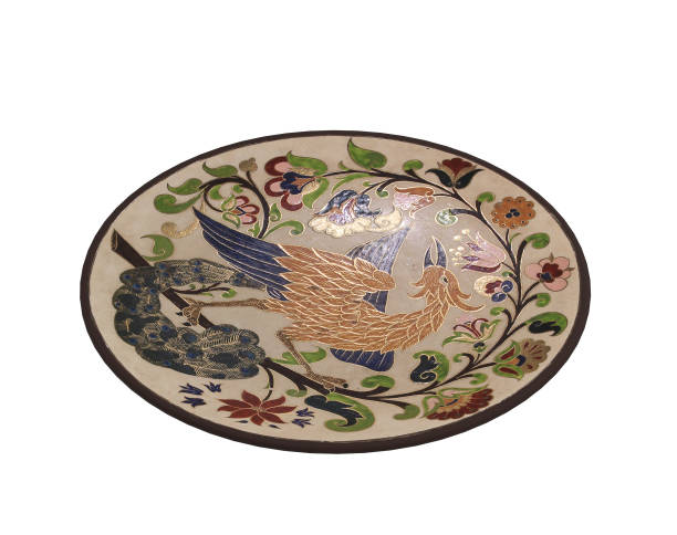 istock Traditional Plate with Bird motifs 1459184069