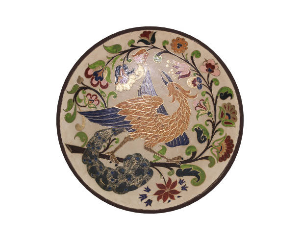 istock Traditional Plate with Bird motifs 1459184071