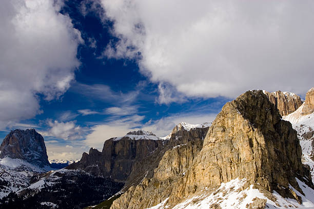 Val di fassa, Dolomites stock photo